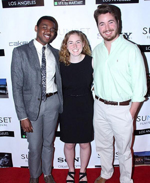 Suicide Disease filmmakers at the Sunset Film Festival