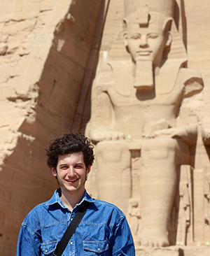 Austin Hagwood in Egypt