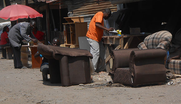 Topmark Furniture, a small business in Nairobi, Kenya