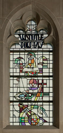 O'Shaughnessy Hall window