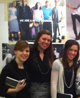 Notre Dame design students at Kenneth Cole studios in NYC