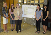 Undergraduate Library Research Award Winners