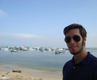 Ryan Shannon by the Dead Sea