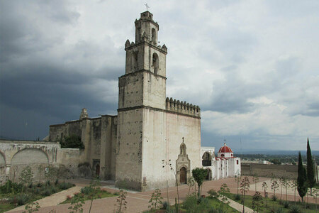 Church Of Our Lady Of The Assumption Tecamachalco Mexico