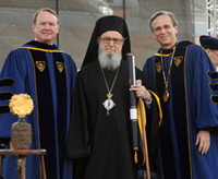 Archbishop Demetrios receives honorary doctorate