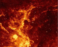Infrared image of the field surrounding WR 142b