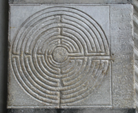 Labyrinth in Italy's Lucca Cathedral