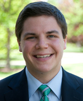 2012 Valedictorian Michael O'Brien majored in political science with a minor in philosophy