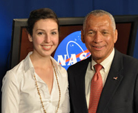 Charles Bolden, the current head of NASA, was among the many experts senior FTT major Patricia Harte interviewed as a journalism intern in Washington, D.C.