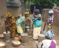 Mali villagers