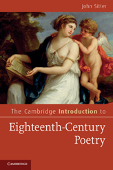 Cambridge Introduction to Eighteenth-Century Poetry, by John Sitter