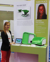Notre Dame senior Breanna Stachowski recently placed third at the International Housewares Association (IHA) Student Design Competition
