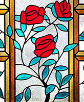 Malloy Hall Chapel stained glass window