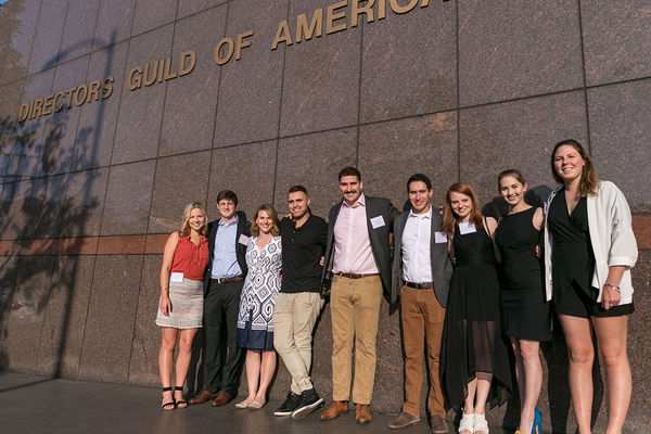 FTT students and young alumni in Los Angeles