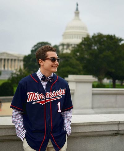 JP Bruno in front of U.S. Capitol