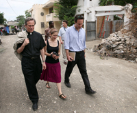 Steve Reifenberg in Haiti