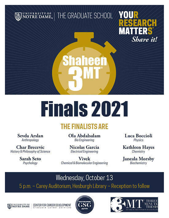 shaheen 3MT finals flyer