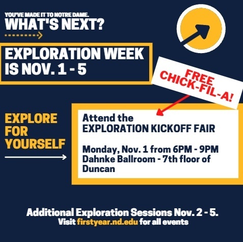 Exploration Week Poster
