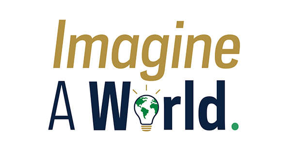 Imagine a world logo