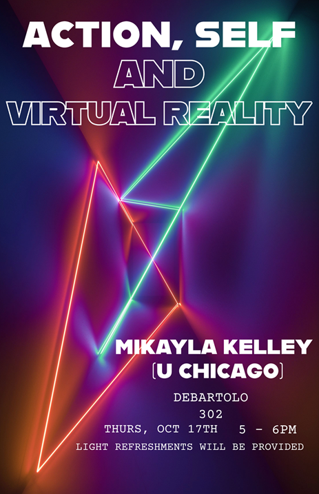 Action, Self, and Virtual Reality flyer