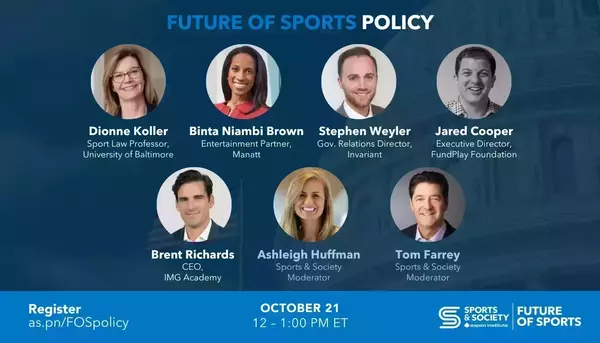 Aspen Institute webinar