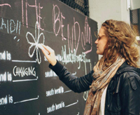 Fall break social design blitz chalk talk project